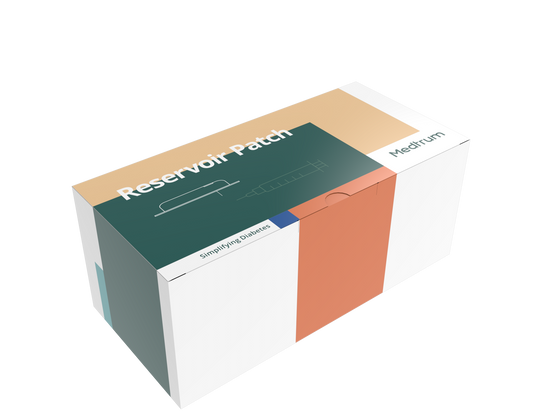 Medtrum insulin pump system 200U  (reservoir patch X10)